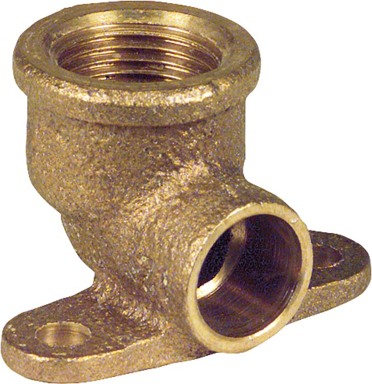 Rotgußlötfitting 4472g Deckenwinkel, 14mm x 1/2"