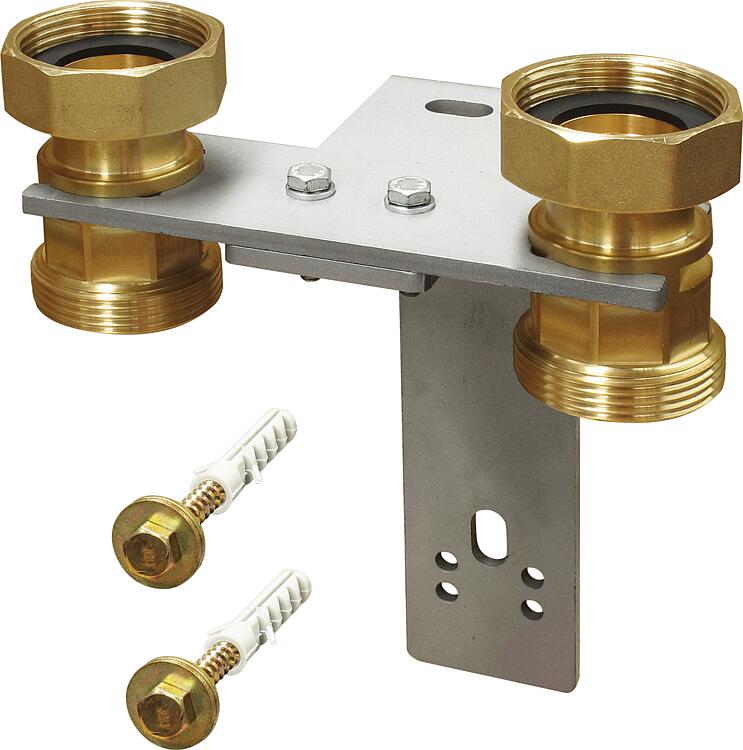 Wandhalter für Heizkreisset DN25, 100/150mm Wandhalter für Heizkreisset DN25, 100/150mm