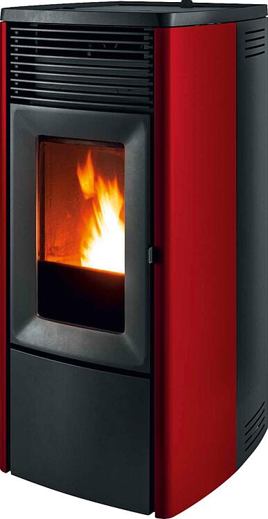 Pelletofen MCZ EGO Hydromatic 8 R, Grundgerät mit Verkleidung Bordeaux Metall , 8,0 KW Pelletofen MCZ EGO Hydromatic 8 R, Grundgerät mit Verkleidung Bordeaux Metall , 8,0 KW