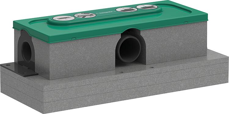 Hansgrohe uBox universal Grundkörper f. Duschrinne, für Standardinstallation