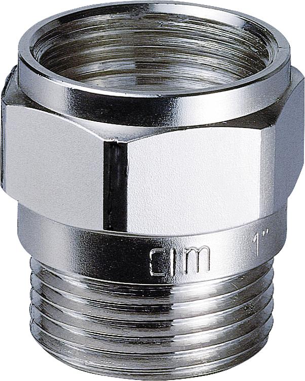 Rückschlagventil Messing verchromt DN15(1/2") AGxIG Rückschlagventil Messing verchromt DN15(1/2") AGxIG