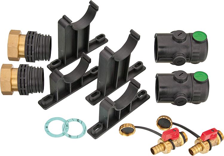 Grundpaket Soleverteiler mit Gewindeende DN40 (1 1/2") Grundpaket Soleverteiler mit Gewindeende DN40 (1 1/2")