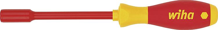 VDE-Schraubendreher Wiha® SoftFinish Außensechskant, SW 10, 1.000V AC VDE-Schraubendreher Wiha® SoftFinish Außensechskant, SW 10, 1.000V AC