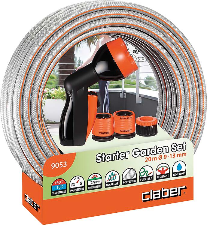 Gartenschlauch Komplettset für ideal für Camping, Garten und Boot Gartenschlauch Komplettset für ideal für Camping, Garten und Boot