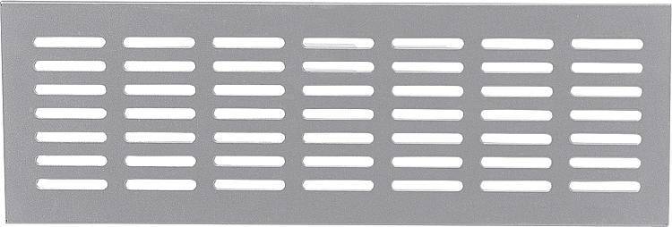 Lüftungsblech Alu 500x130mm Alu-eloxiert EV1 Lüftungsblech Alu 500x130mm Alu-eloxiert EV1