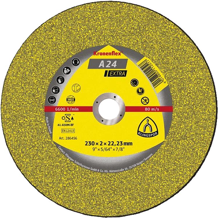 Trennscheibe KLINGSPOR 125x2,5x22,23mm Trennscheibe KLINGSPOR 125x2,5x22,23mm