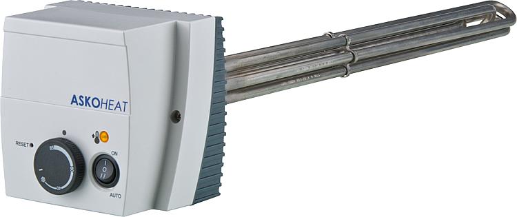 Einschraubheizkörper AHIR-BI-C-2.0 2,0 KW, DN40 (11/2"), 3x400 V/AC, Einbaulänge: 300mm
