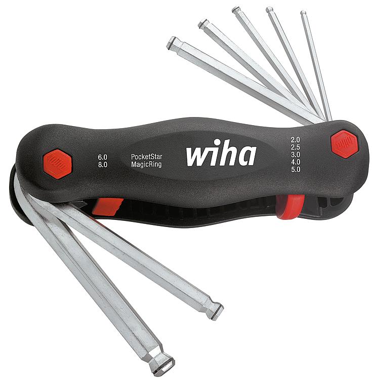 Sechskant-Winkelschlüsselsatz Wiha®, 7-teilig Sechskant-Winkelschlüsselsatz Wiha®, 7-teilig