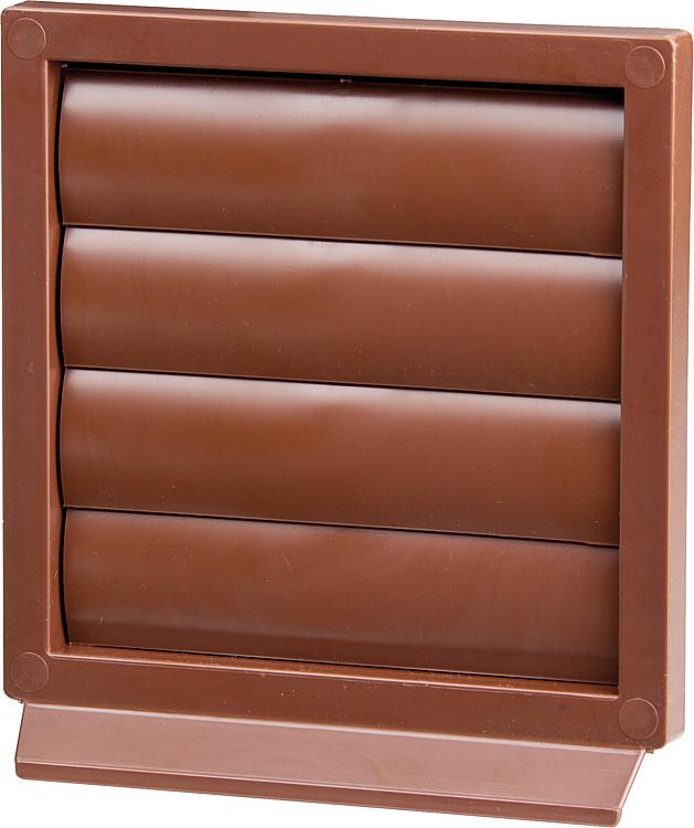 Verschlussklappe selbsttätig Typ PER-100 braun Verschlussklappe selbsttätig Typ PER-100 braun