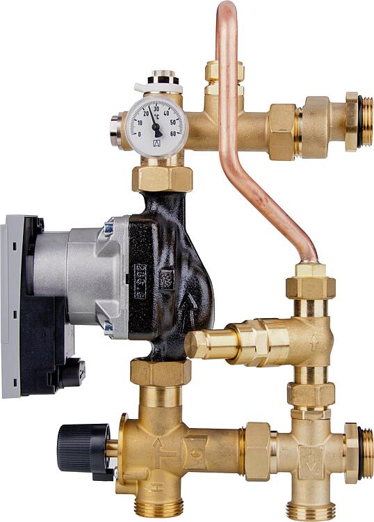 Fußbodenregeleinheit Easyflow Mix, Mischer Wilo Para 15/6 SC Fußbodenregeleinheit Easyflow Mix, Mischer Wilo Para 15/6 SC