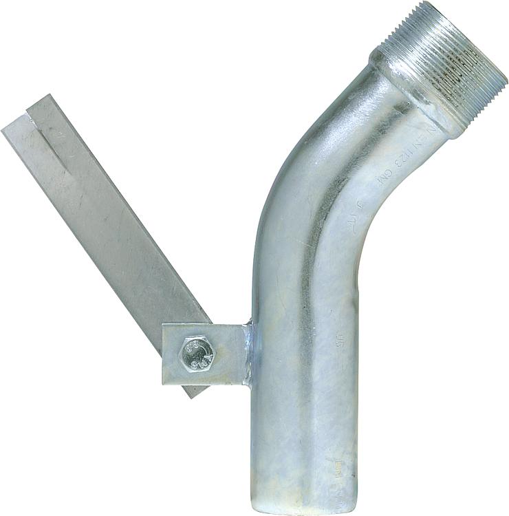 Möck Füllstutzen mit Außen- Gew. 2", mit Maueranker, DN 50 für Füllrohrverschlus Möck Füllstutzen mit Außen- Gew. 2", mit Maueranker, DN 50 für Füllrohrverschlus