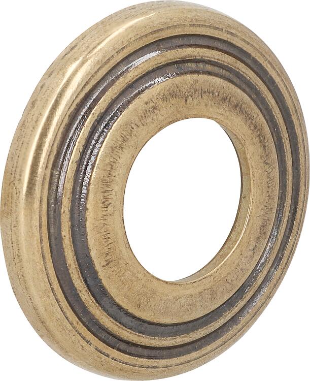 Rosette DN15(1/2") Messing blank zu Auslaufventil Vogel + Gockel Rosette DN15(1/2") Messing blank zu Auslaufventil Vogel + Gockel
