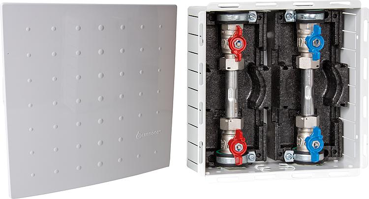 Wasserstation W2-Lim-D Größe 3/4", mit Dämmung Wasserstation W2-Lim-D Größe 3/4", mit Dämmung