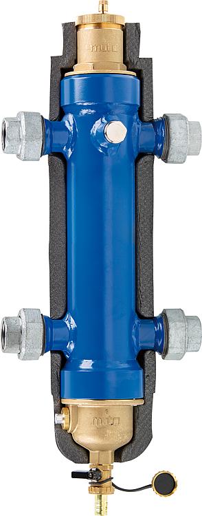 Hydraulische Weiche mit Schlamm- und Magnetitabscheider DN25(1") Hydraulische Weiche mit Schlamm- und Magnetitabscheider DN25(1")