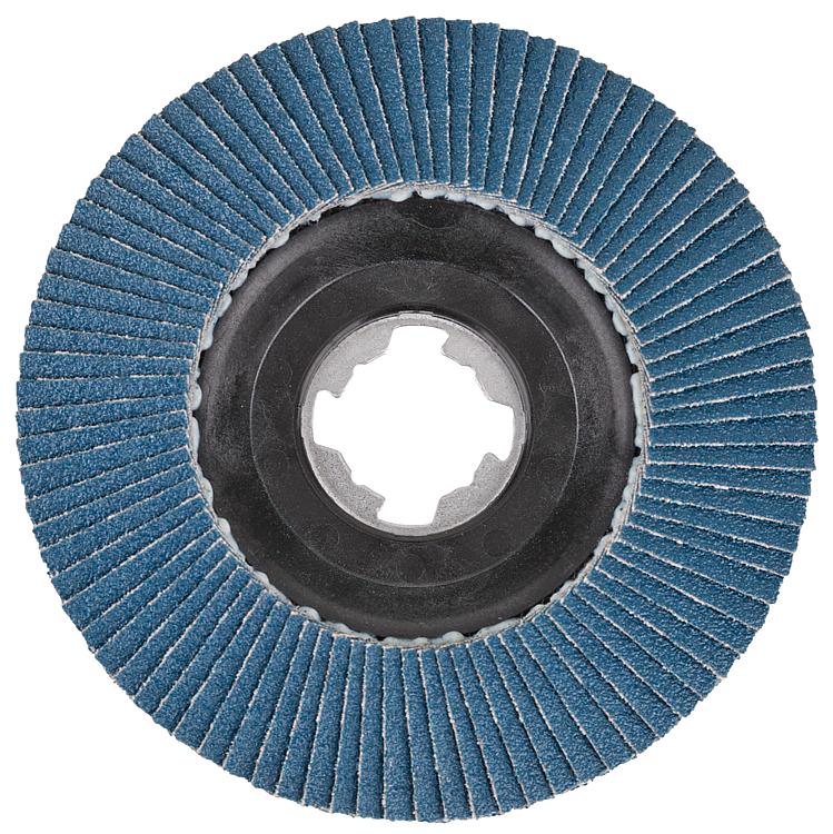 Lamellenschleifteller BOSCH gekröpft mit X-Lock Aufnahme Ø 115mm K80