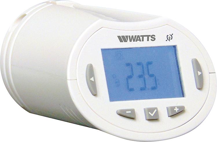 Funkheizkörperregler Watts Vision, programmierbar BT-THR02-RF Funkheizkörperregler Watts Vision, programmierbar BT-THR02-RF