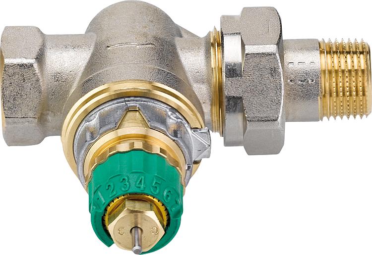 Thermostat-Ventilunterteil Danfoss Dynamic Valve RA-DV, DN10(3/8"),Durchgang Thermostat-Ventilunterteil Danfoss Dynamic Valve RA-DV, DN10(3/8"),Durchgang