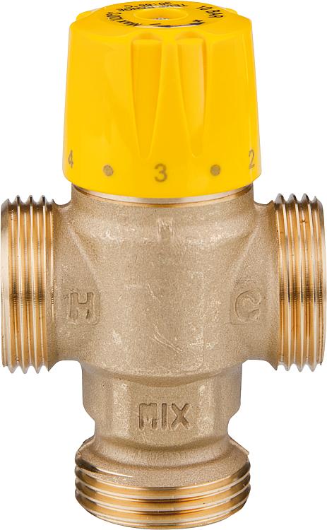 Therm. Easyflow Solar Mix 776 30-65 C, Kvs 1,7, DN15 (1"), AG