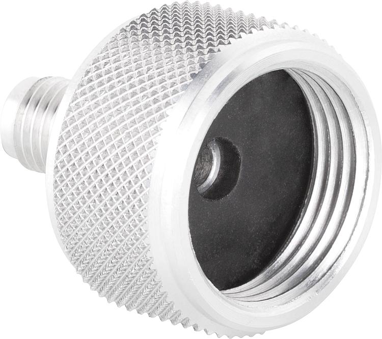 Adapter-Aluminium DN20-3/4" x 7/16 UNF (1/4"SAE) Adapter-Aluminium DN20-3/4" x 7/16 UNF (1/4"SAE)