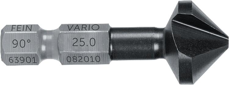 Kegelsenker Fein, 25,0 mm (M12), 90°, mit VARIO Bit-Schaft