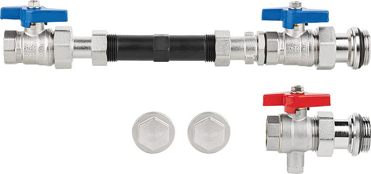 WS Anschlussgarnitur WMZ-41/3 3/4" (110mm) WS Anschlussgarnitur WMZ-41/3 3/4" (110mm)