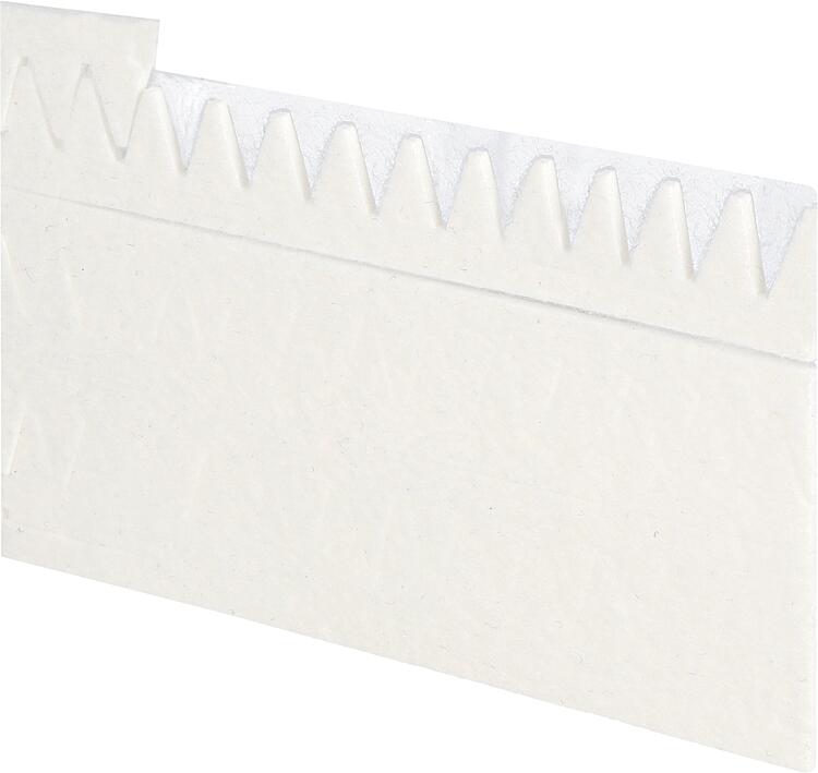 Montagestreifen für Sanitärkeramik 1,5m (6 Stk x 25 cm), selbstklebend