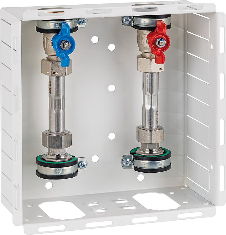 Wasserstation W2-D Typ A ohne Dämmung DN20 (3/4") Wasserstation W2-D Typ A ohne Dämmung DN20 (3/4")