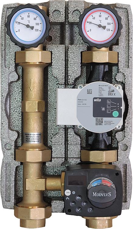 Festbrennstoff-Ladeset Easyflow DN32 (11/4") Motorisch, Einstellbereich 20-80 C, Festbrennstoff-Ladeset Easyflow DN32 (11/4") Motorisch, Einstellbereich 20-80 C,