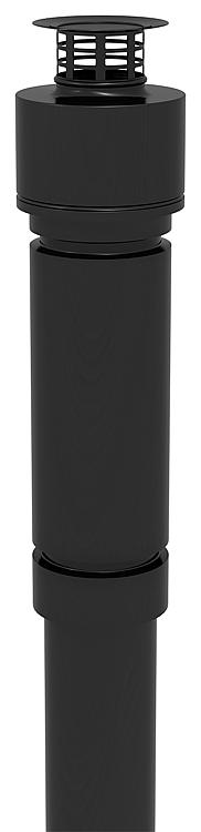 CondensBlue AZ Dachdurchführung schwarz, DN 80/125 CondensBlue AZ Dachdurchführung schwarz, DN 80/125
