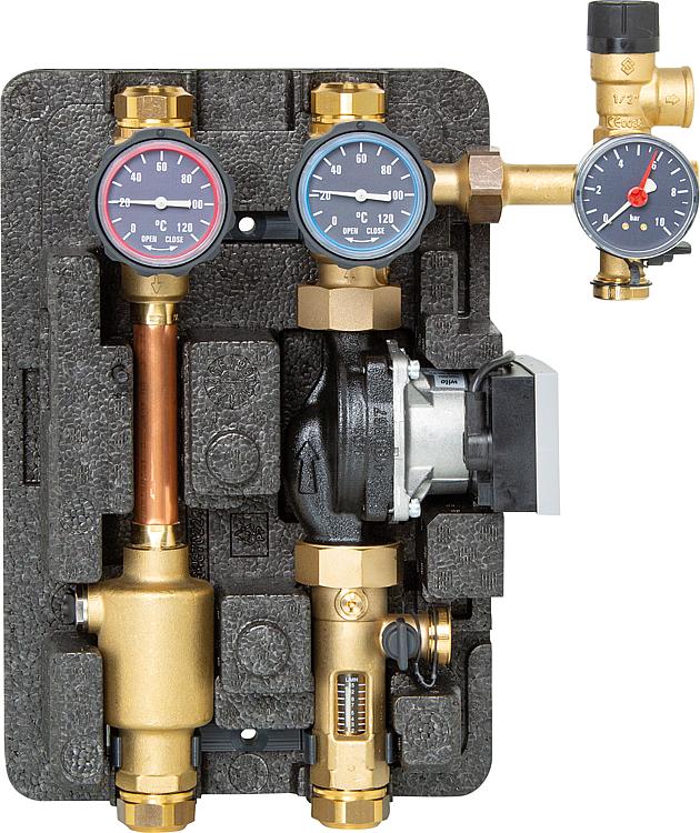 Solarpumpengruppe Wolf Typ 10, 18mm Klemmring 2484991 Solarpumpengruppe Wolf Typ 10, 18mm Klemmring 2484991