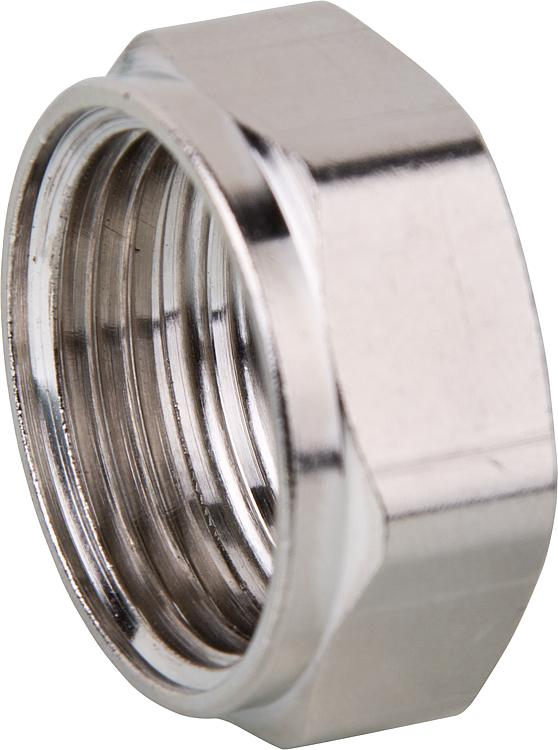 Verschraubungsmutter DN10(3/8") Messing vernickelt Heimeier 0121-01.011 Verschraubungsmutter DN10(3/8") Messing vernickelt Heimeier 0121-01.011