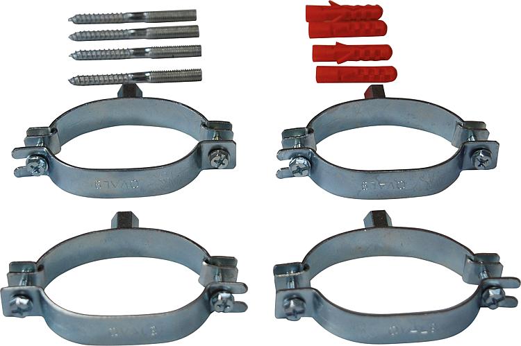 Ovalschellenset für Solar-Flexrohr 2in2DN 12 + DN 16 (4 Stück) Ovalschellenset für Solar-Flexrohr 2in2DN 12 + DN 16 (4 Stück)
