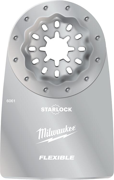 Spachtel Milwaukee flexibel, Starlock, 52 x 37 mm Spachtel Milwaukee flexibel, Starlock, 52 x 37 mm