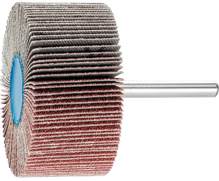 Fächerschleifer Pferd F, Ø 60 x 30 mm, Schaft-Ø 6 mm, Körnung A 80