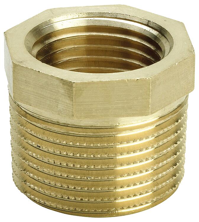 Rotguss Reduzierstück Typ 3241 axi DN10(3/8") x DN6(1/8") Rotguss Reduzierstück Typ 3241 axi DN10(3/8") x DN6(1/8")