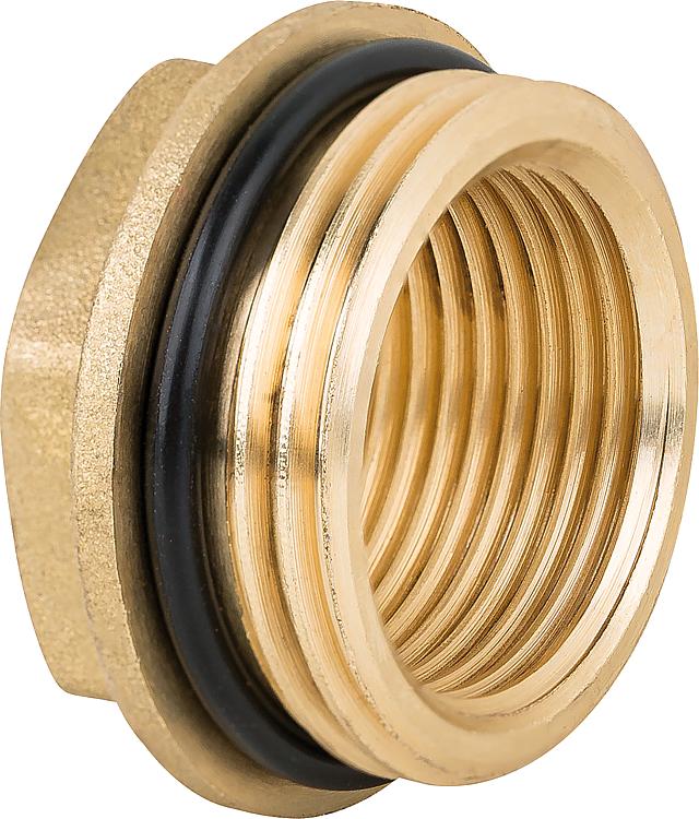 Reduzierstück mit AG-IG 1 1/4" AG x 1" IG Messing blank Reduzierstück mit AG-IG 1 1/4" AG x 1" IG Messing blank
