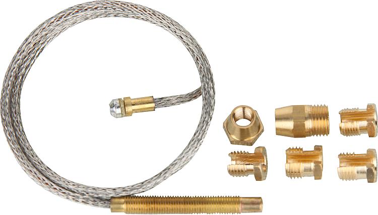 Universal-Thermoelement flexibel mit Adaptern Länge 1200 mm