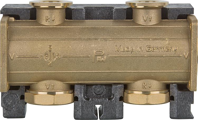 Erweiterungsmodul für Modulverteiler DN32 (1 1/4"), mit Isolierung Erweiterungsmodul für Modulverteiler DN32 (1 1/4"), mit Isolierung