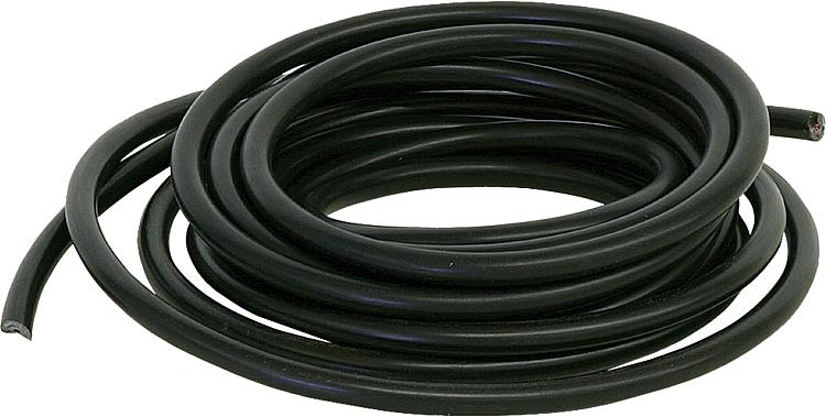 Zündkabel für Zündtrafos schwarz, ø: 7 mm, PVC, 1 Meter Zündkabel für Zündtrafos schwarz, ø: 7 mm, PVC, 1 Meter