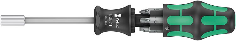 Magazin-Bithalter WERA Kraftform Kompakt 27 Set 2, 7-teilig