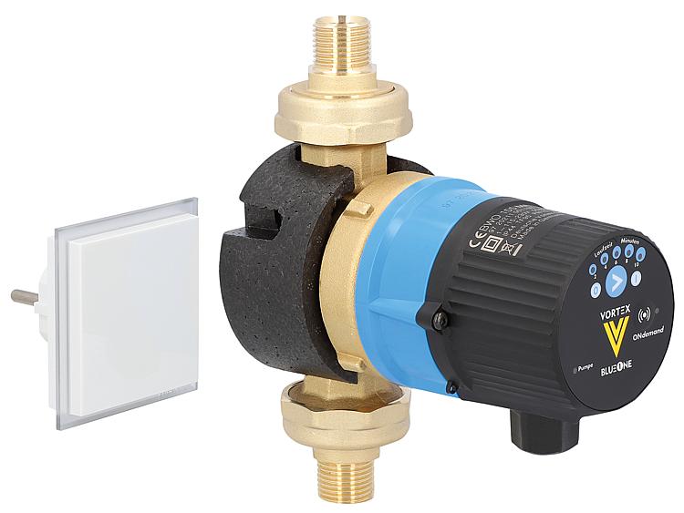Trinkwasser-Zirkulationspumpe Vortex BWO 155 V MA Funkschalter Trinkwasser-Zirkulationspumpe Vortex BWO 155 V MA Funkschalter