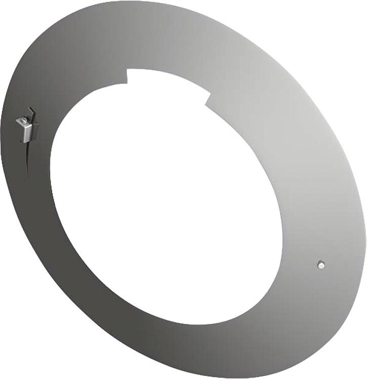 Kunststoff-Abgassystem Wandrosette, geschlossen, Randbreite 75 mm - DN 80/125 Kunststoff-Abgassystem Wandrosette, geschlossen, Randbreite 75 mm - DN 80/125