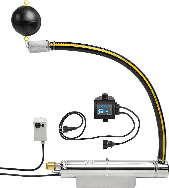 Beregnungspaket Zehnder TM12 mit Druckschalter ZP Control und schwimmender Entnahme Beregnungspaket Zehnder TM12 mit Druckschalter ZP Control und schwimmender Entnahme