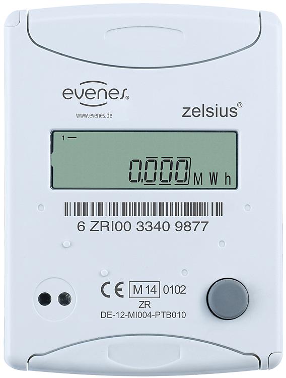 Kompaktwärmezähler Evenes DN 15, 3/4"AGx 110mm Durchfl. 0,6m /h, inkl. Eichgebüh Kompaktwärmezähler Evenes DN 15, 3/4"AGx 110mm Durchfl. 0,6m /h, inkl. Eichgebüh