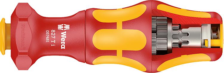 Bithandhalter WERA VDE Kraftform Turbo für 1/4" VDE Wechselklingen Bithandhalter WERA VDE Kraftform Turbo für 1/4" VDE Wechselklingen