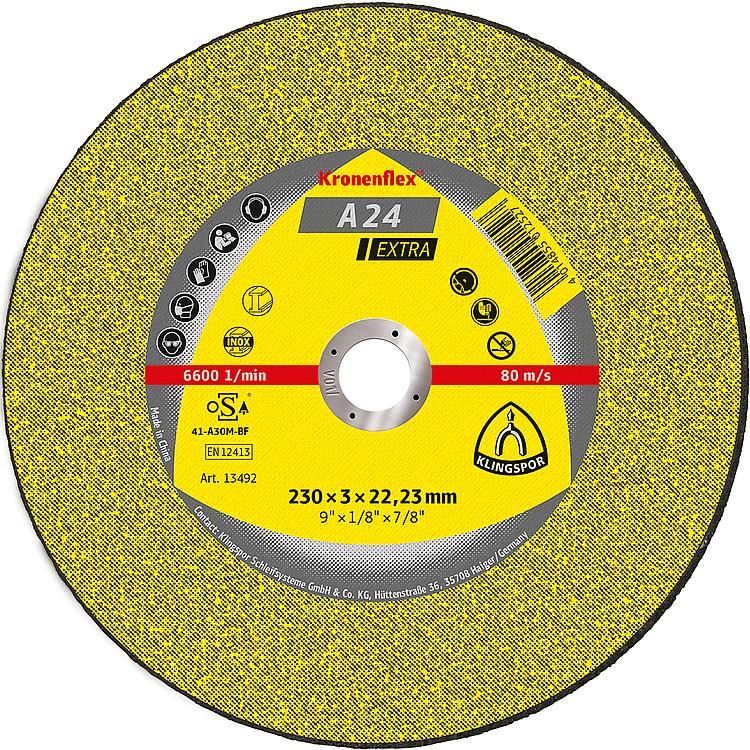 Trennscheibe KLINGSPOR 230x3,0x22,23mm Trennscheibe KLINGSPOR 230x3,0x22,23mm