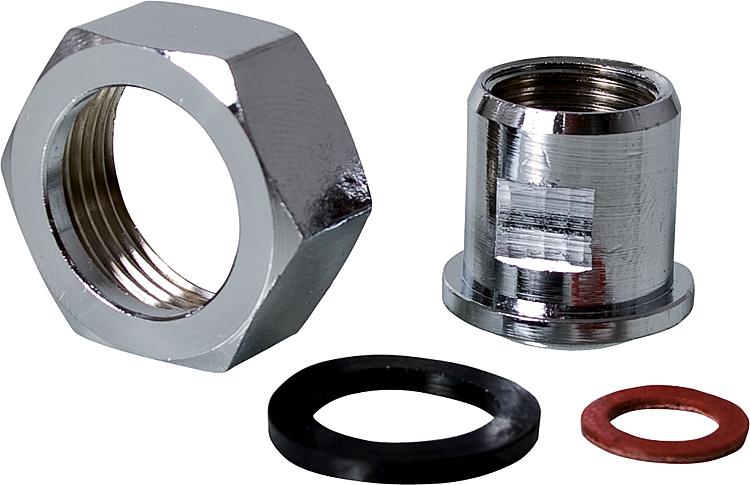 Zubehör-Waschtischzähler Verschraub.R3/8"x 3/4" für Eckventil Zubehör-Waschtischzähler Verschraub.R3/8"x 3/4" für Eckventil