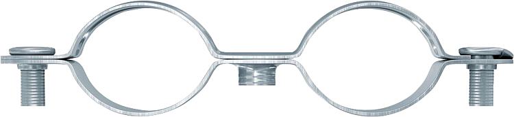 Schraubabstandsschelle Fischer  Doppelt AMD 10-12 VPE: 25