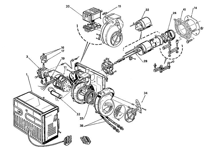 Brennerhaube Riello 3007233 Brennerhaube Riello 3007233