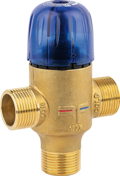 Thermostatisches Mischventil Novamix Value DN 25, 35-70 C 11/4", 56l/min, Kvs: 3 Thermostatisches Mischventil Novamix Value DN 25, 35-70 C 11/4", 56l/min, Kvs: 3